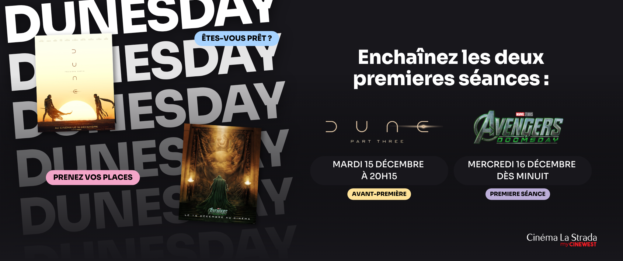 Cinemas La Strada Mouans-Sartoux & Les Balcons Mougins